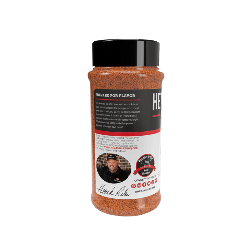Heath Riles Peach BBQ Rub – 283g – Delicious Flavoring - Image 2