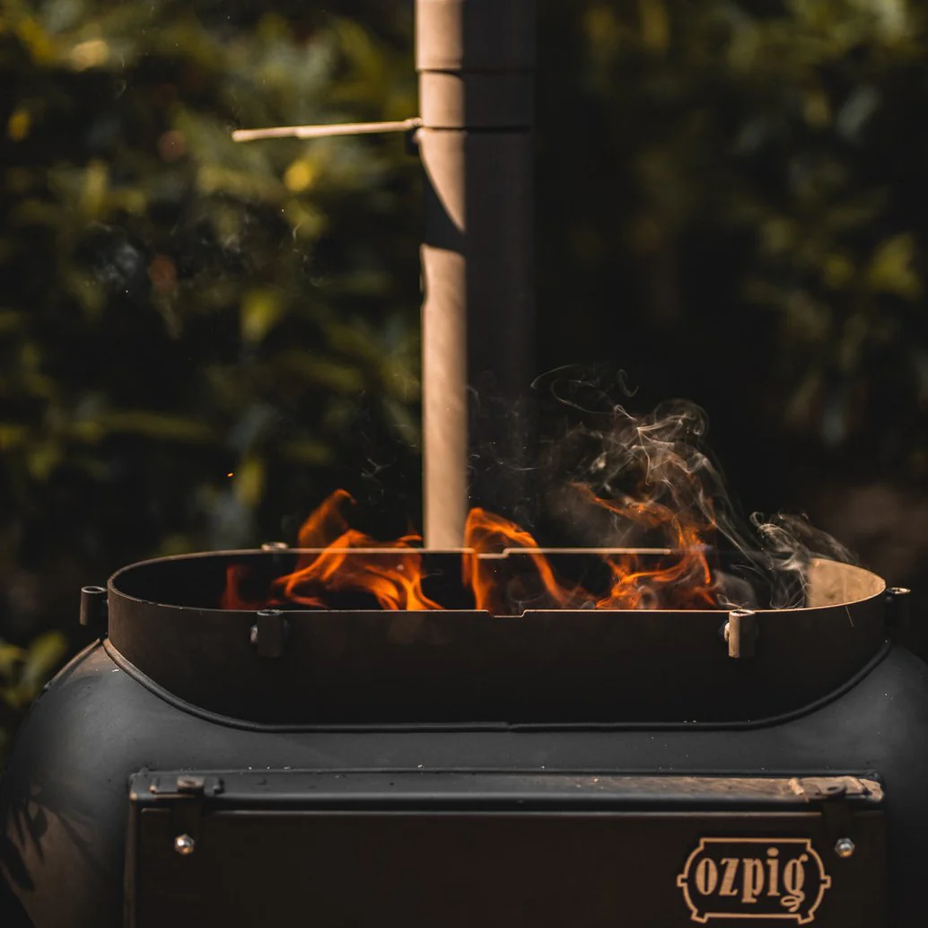 Ozpig Big Pig Portable Wood Fired BBQ Stove and Heater - Image 8