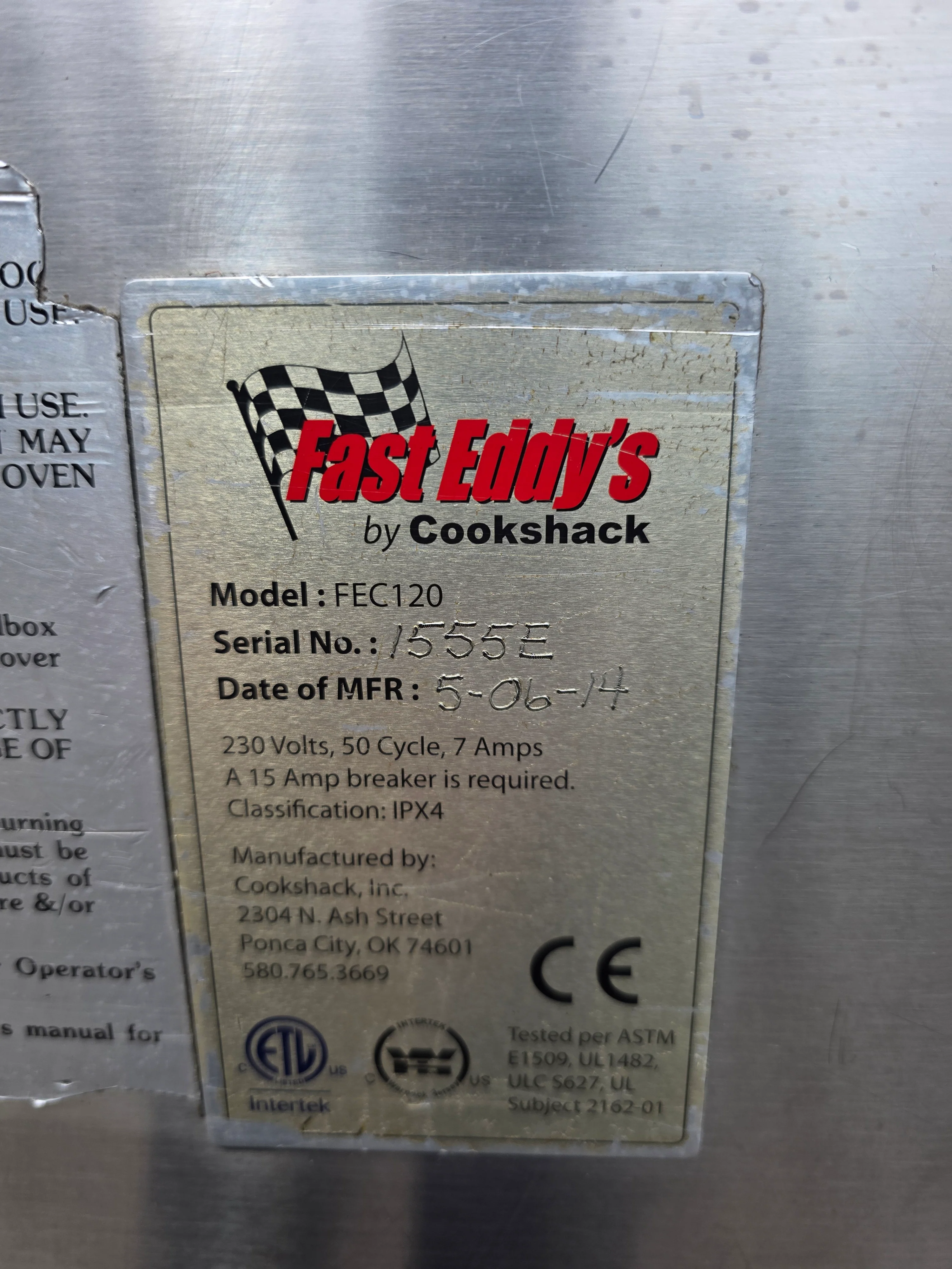 Cookshack FEC120 IQ4 Smoker - Jerry - Image 5