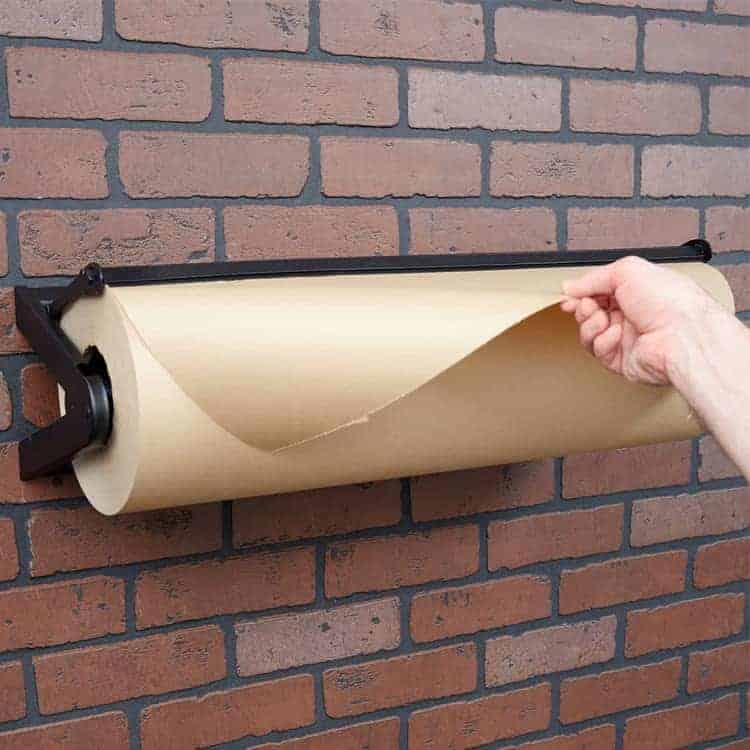 Peach Paper Dispenser for 750mm Butchers Paper - Image 4
