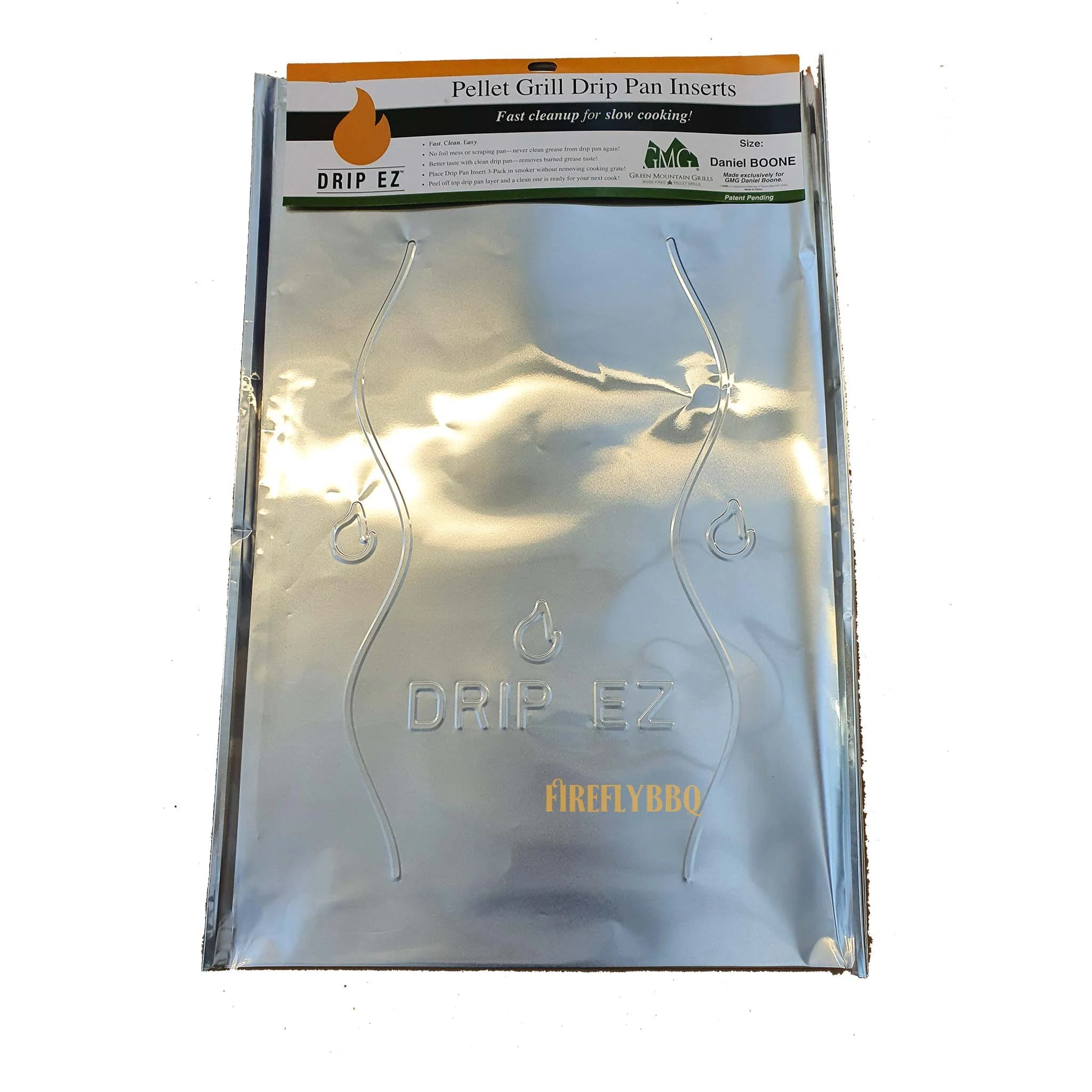 GMG Drip-Ez Grease Drip Tray Liner - 3 Pack Inserts - Image 5