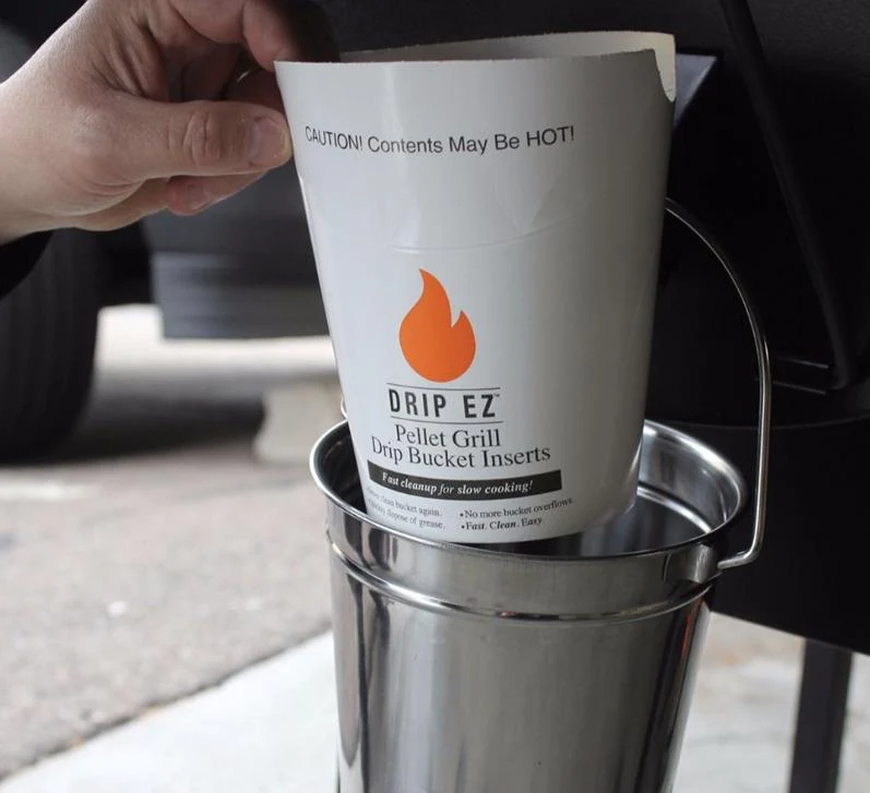 Drip-Ez Pellet Grill Bucket Liners - 3 Pack - Image 3