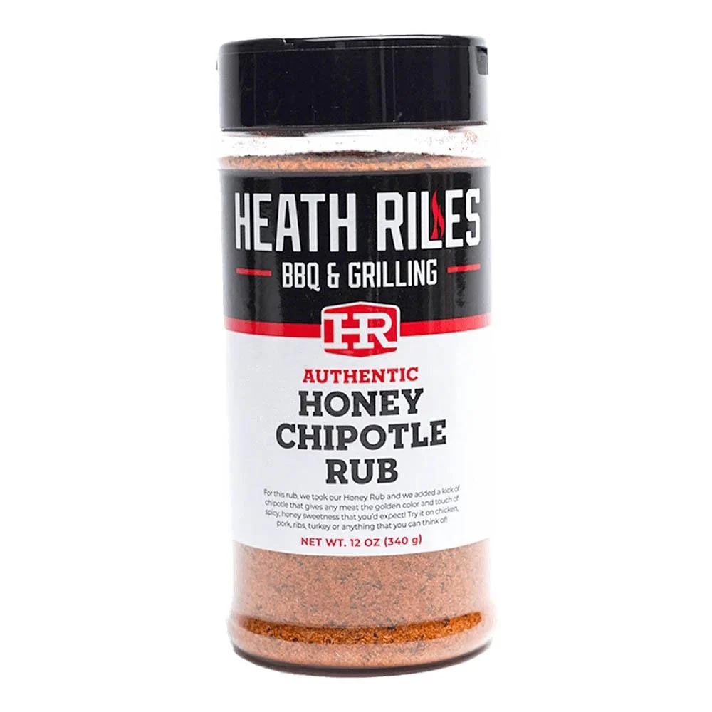 Heath Riles Honey Chipotle BBQ Rub - 340g