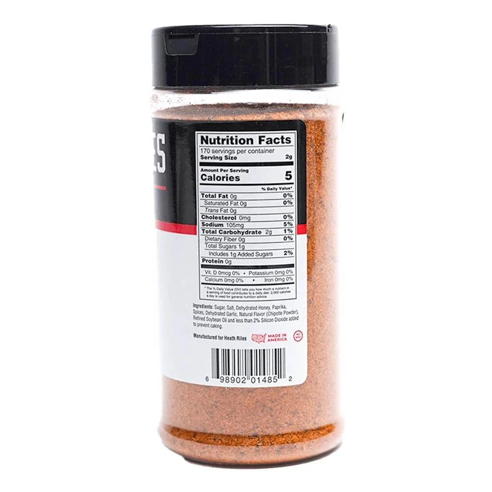 Heath Riles Honey Chipotle BBQ Rub - 340g - Image 7