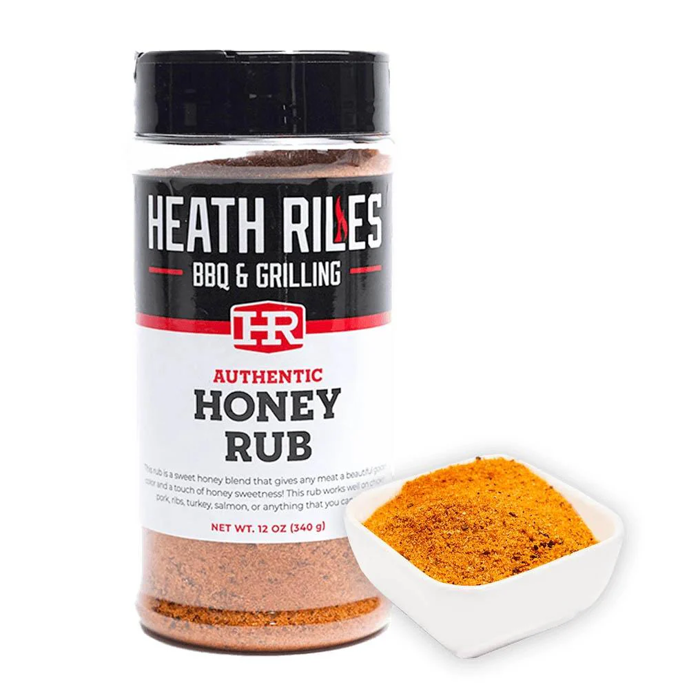 Heath Riles BBQ Honey Rub - Best Honey BBQ Rub 340g - Image 2