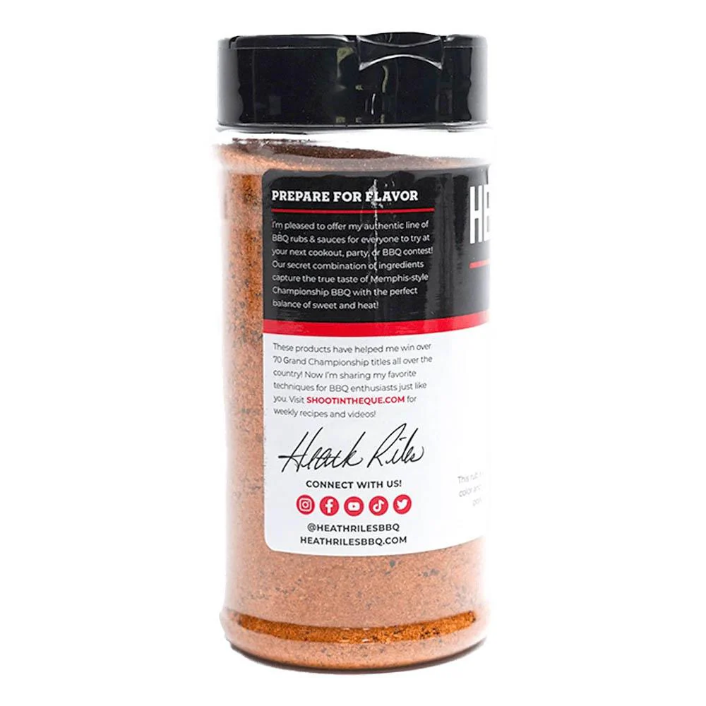 Heath Riles BBQ Honey Rub - Best Honey BBQ Rub 340g - Image 4