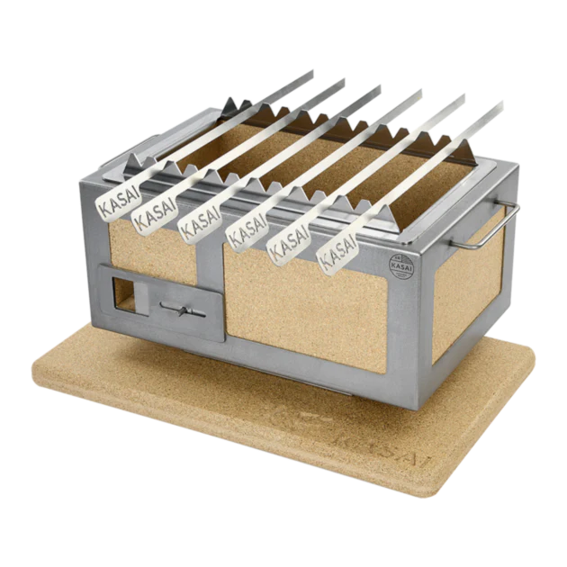 Kasai Konro Skewer Rack with 6 Skewers - Image 11