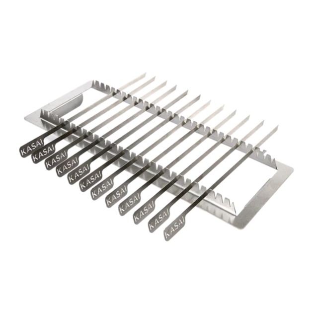 Kasai Konro Skewer Rack with 6 Skewers - Image 8