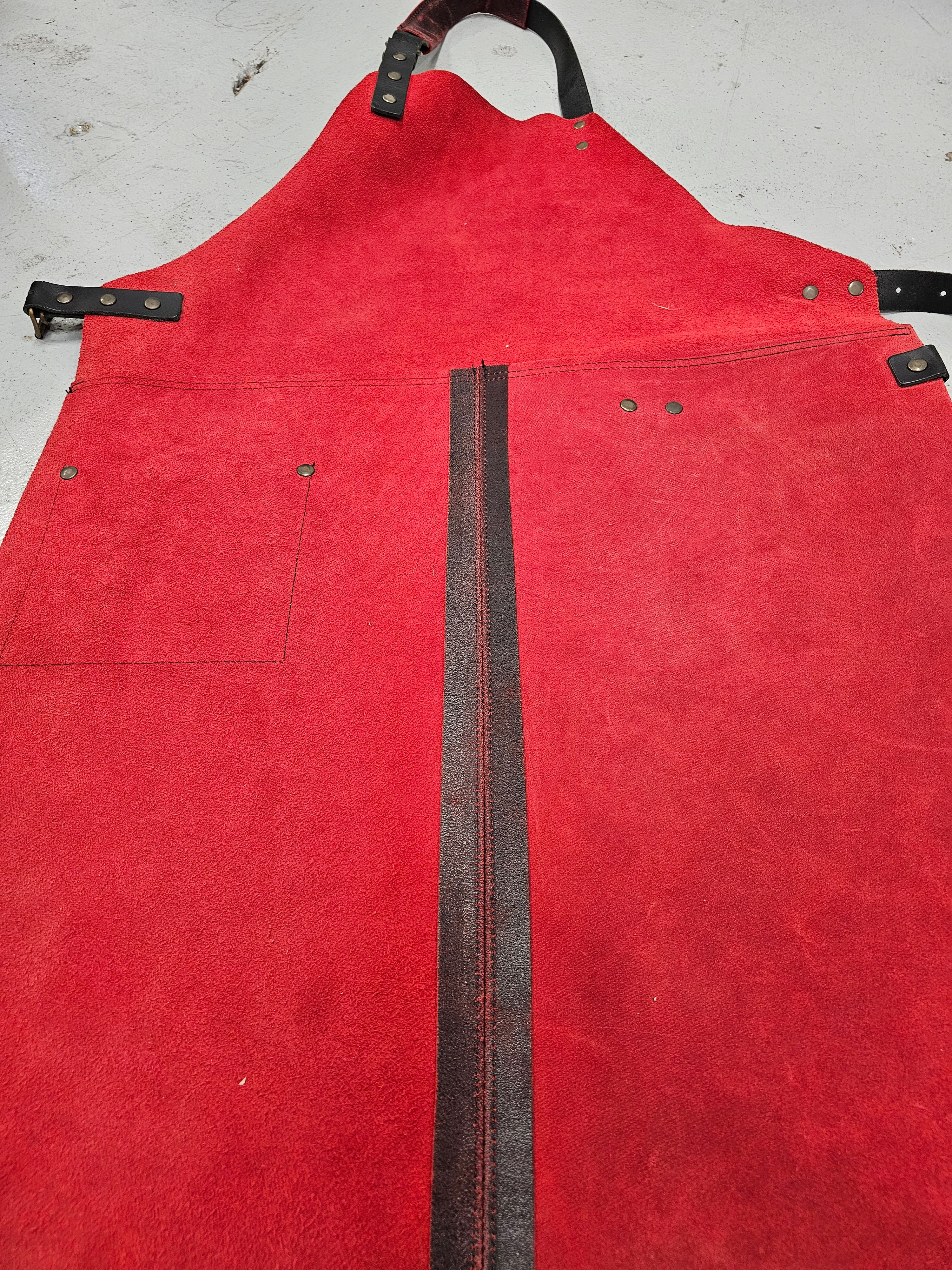 FireFly Barbecue Leather BBQ Apron by Stalwart Crafts - Image 6