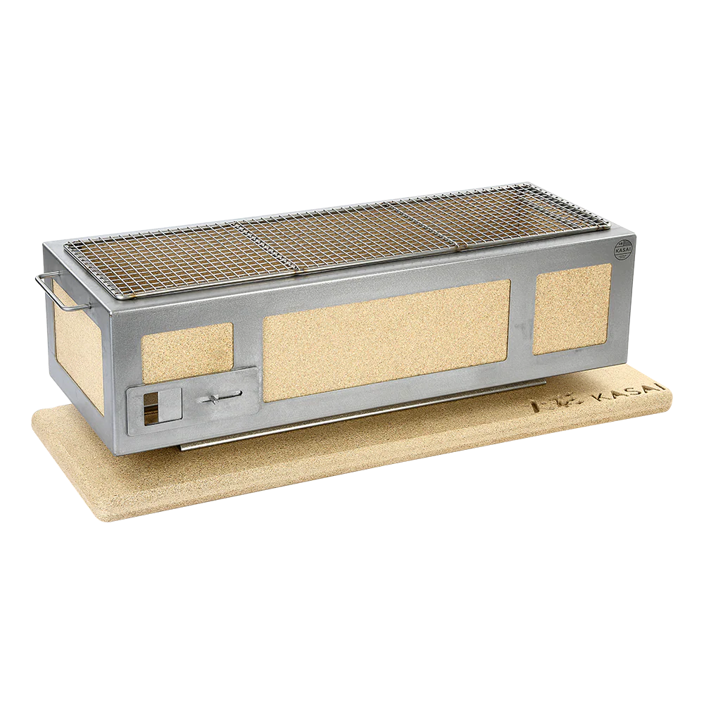 Long Kasai Konro Grill with Stainless Steel Frame - Image 6