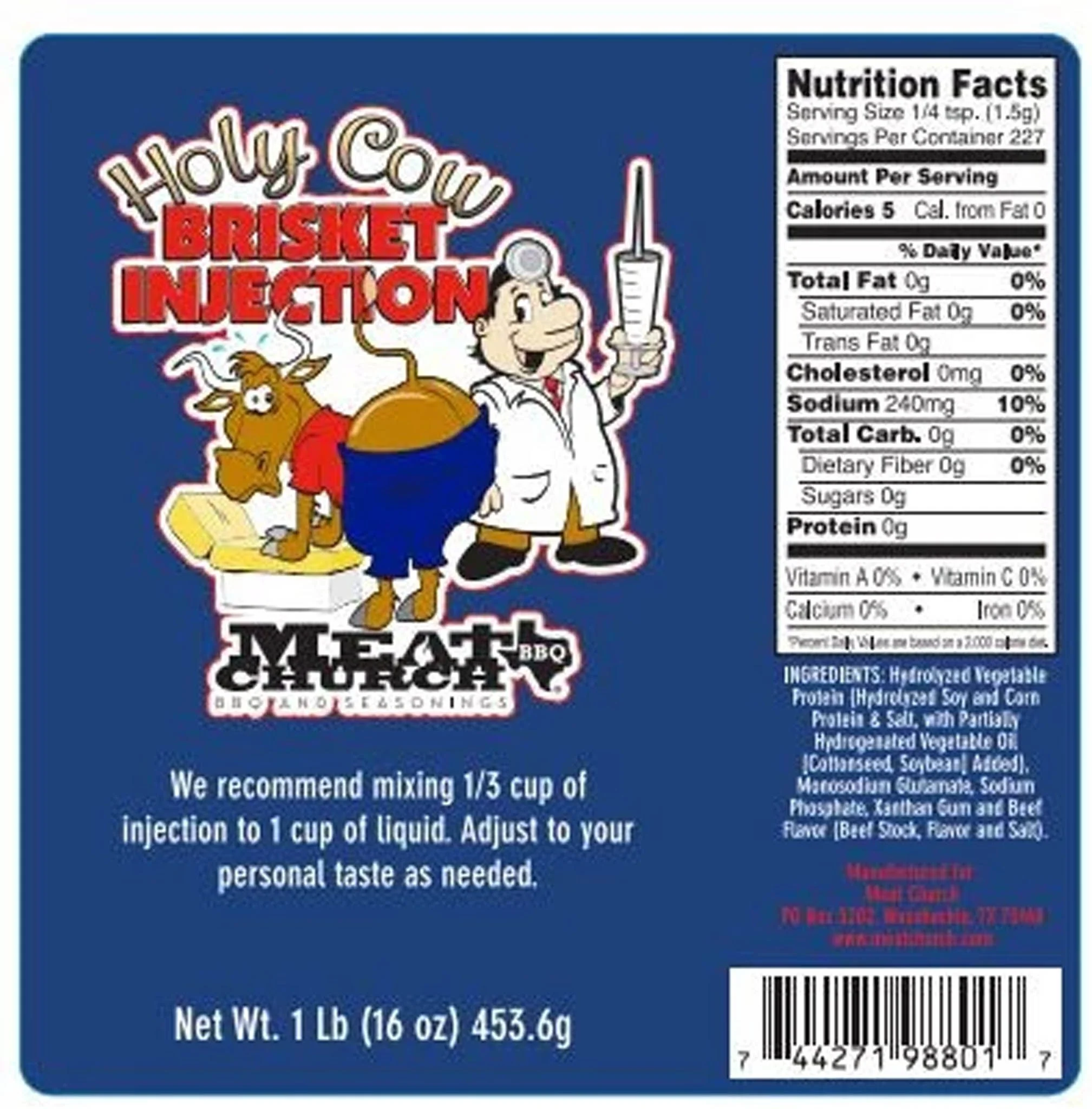 Holy Cow Brisket Injection by Meat Church for Flavor Boost - Image 3