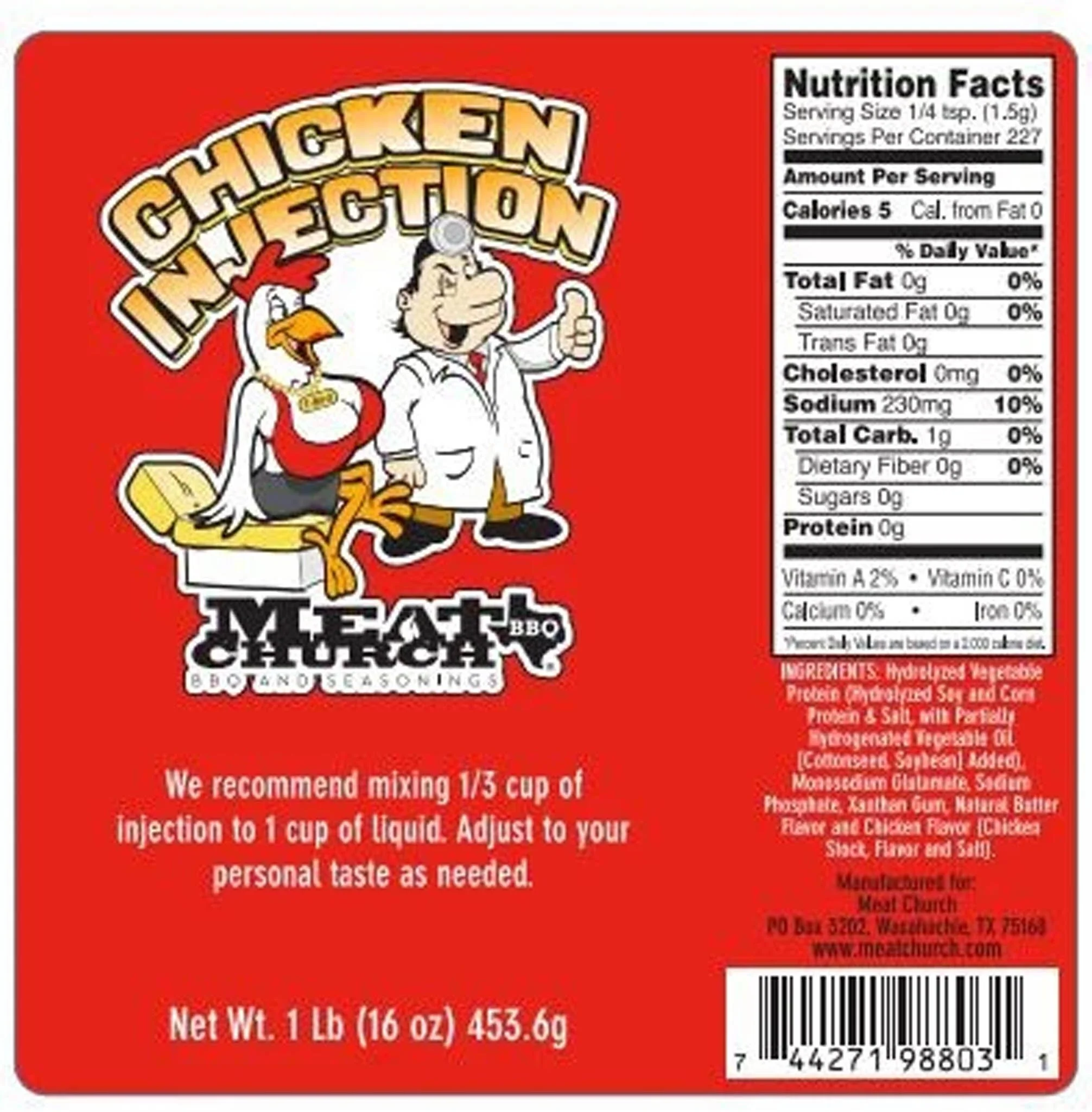 T-Birds Chicken Injection - Moisture Enhancer for Flavor - Image 3