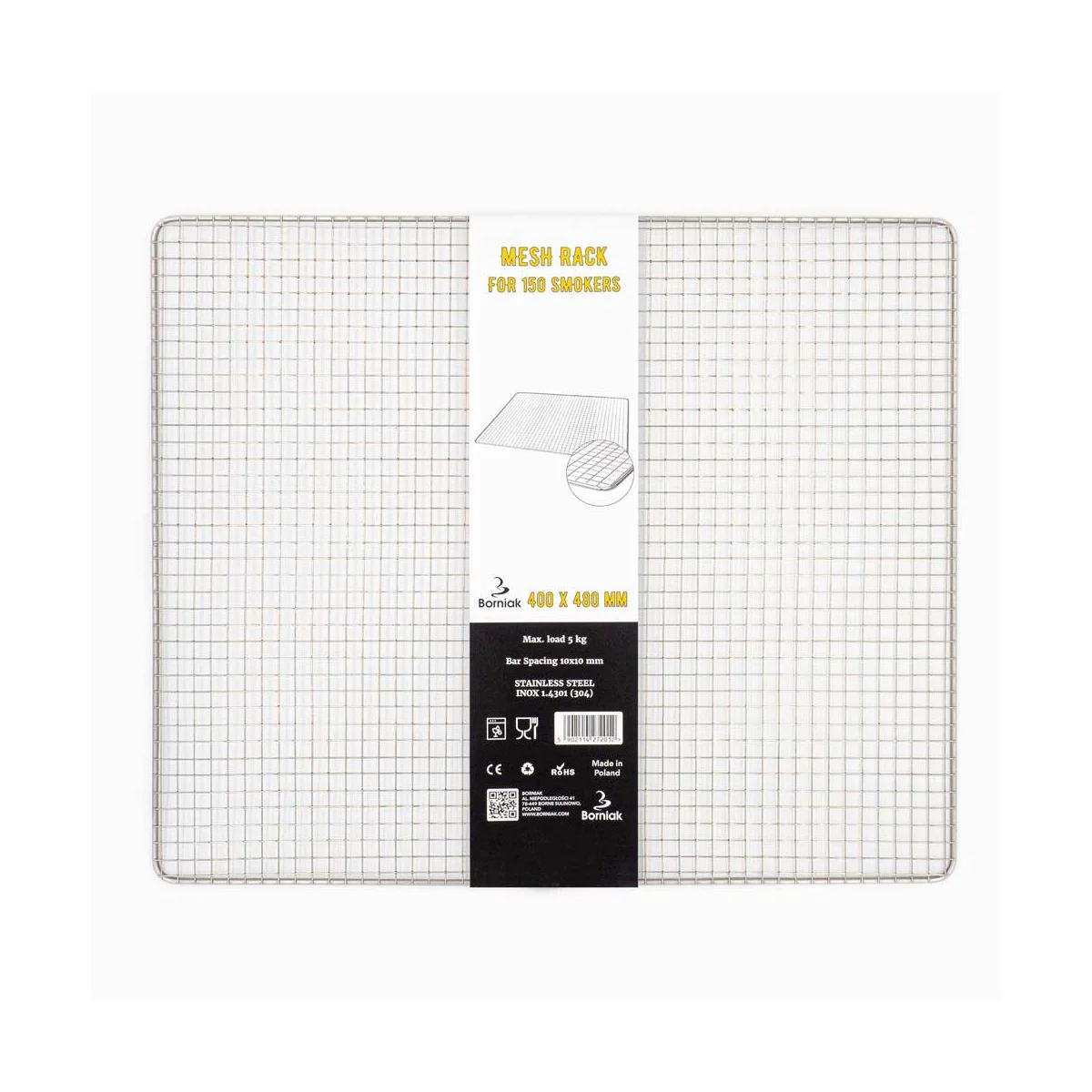 Borniak 150L Smoker Stainless Steel Mesh Rack