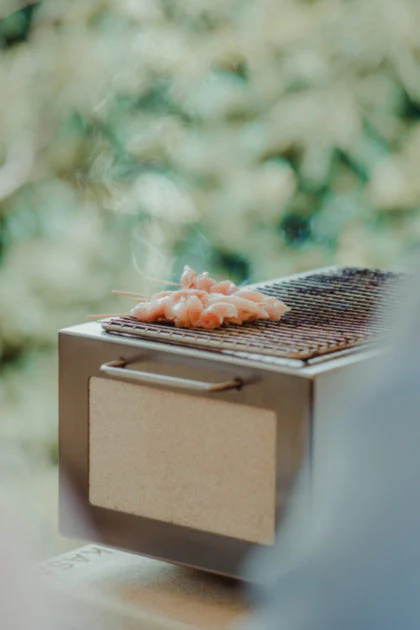 Nano Kasai Konro Grill with Stainless Steel Frame - Image 10
