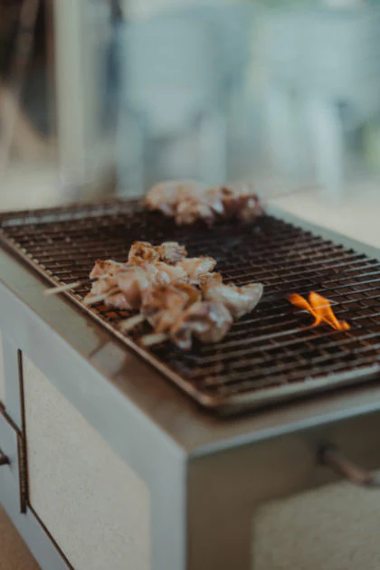 Nano Kasai Konro Grill with Stainless Steel Frame - Image 11