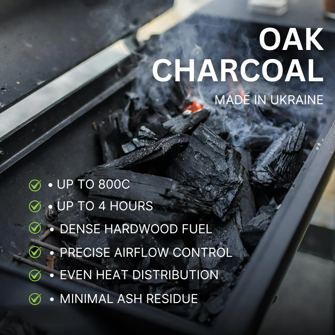 Oak Lump Charcoal 10kg - Image 3