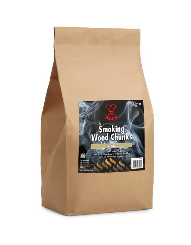 Big K Oak Wood Smoking Chunks