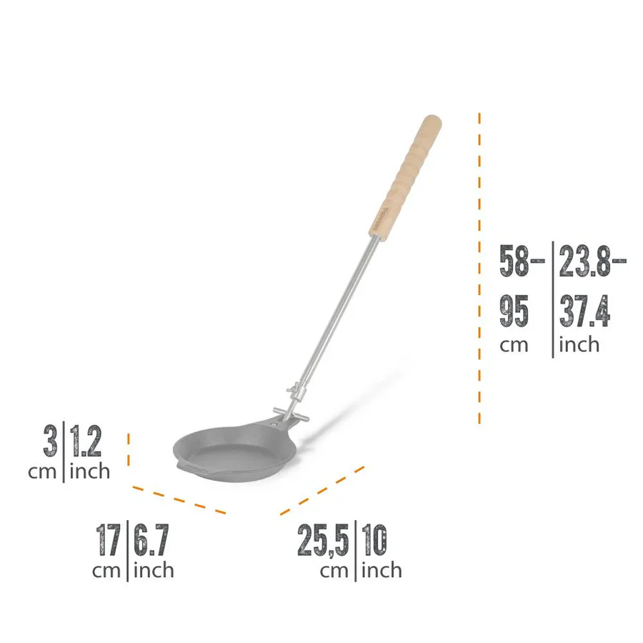 Petromax Cast Iron Campfire Skillet - Image 6
