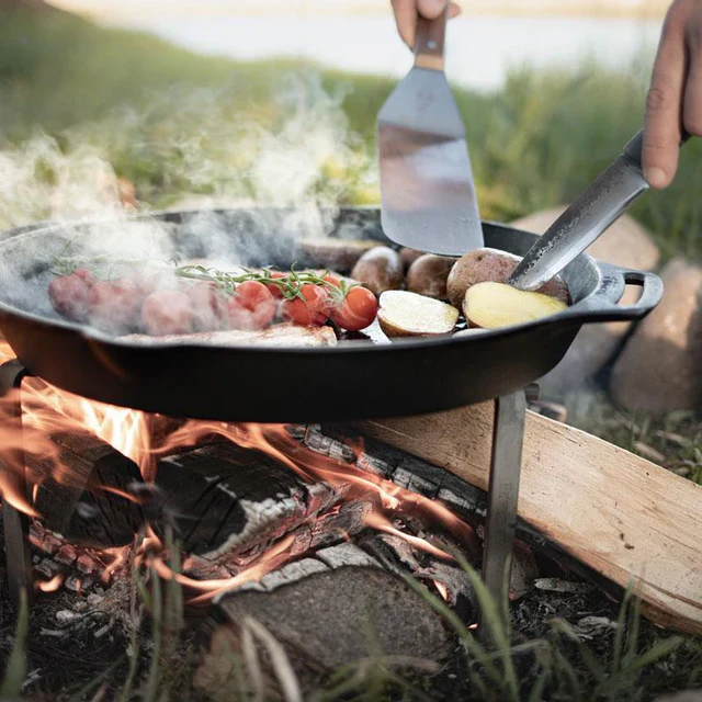 Petromax 40cm Cast Iron Skillet - Image 4