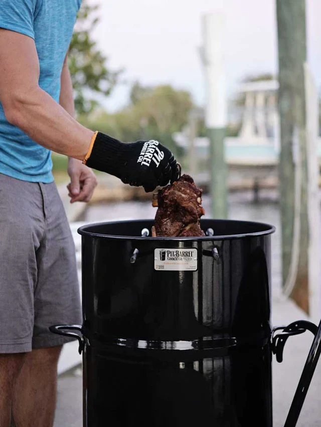 Pit Barrel Heat Resistant Cooking Gloves - Image 3