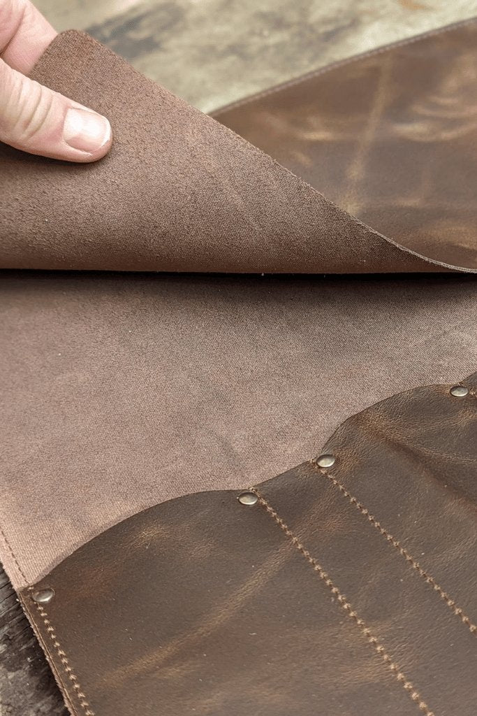 Premium Leather Knife Roll by Stalwart Crafts - Image 4