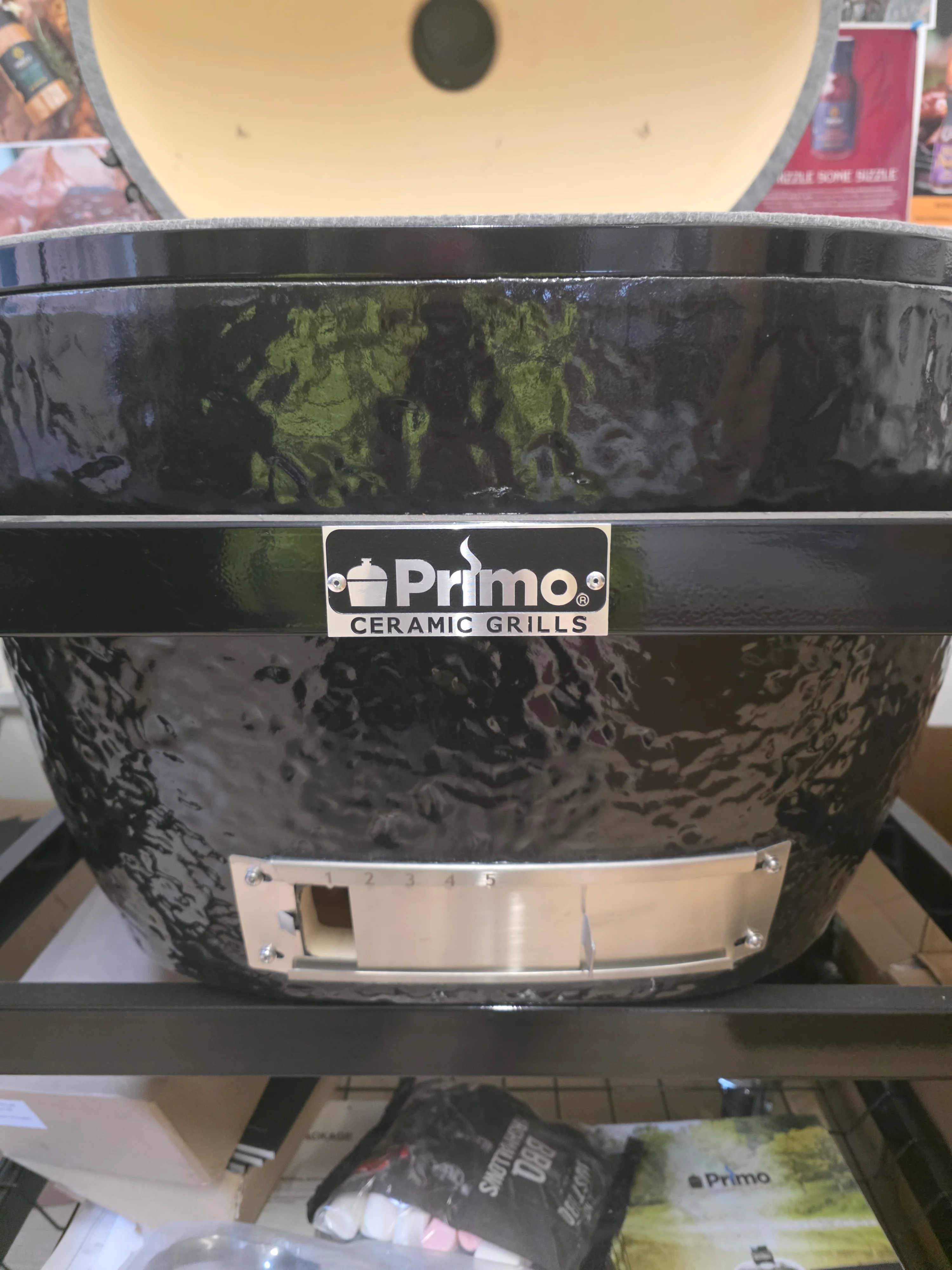 Primo XXL 500 Kamado Oval Grill - Image 14