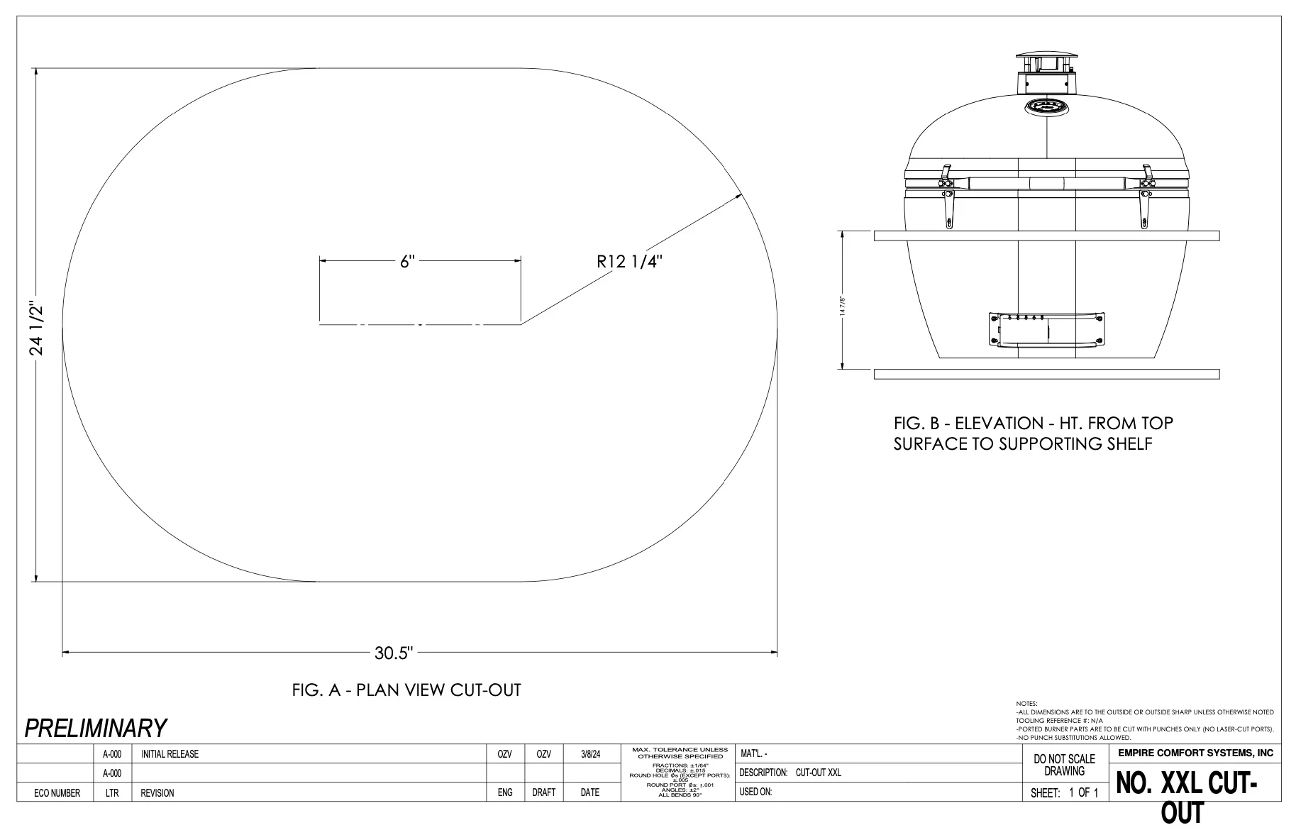 Primo XXL 500 Kamado Oval Grill - Image 3