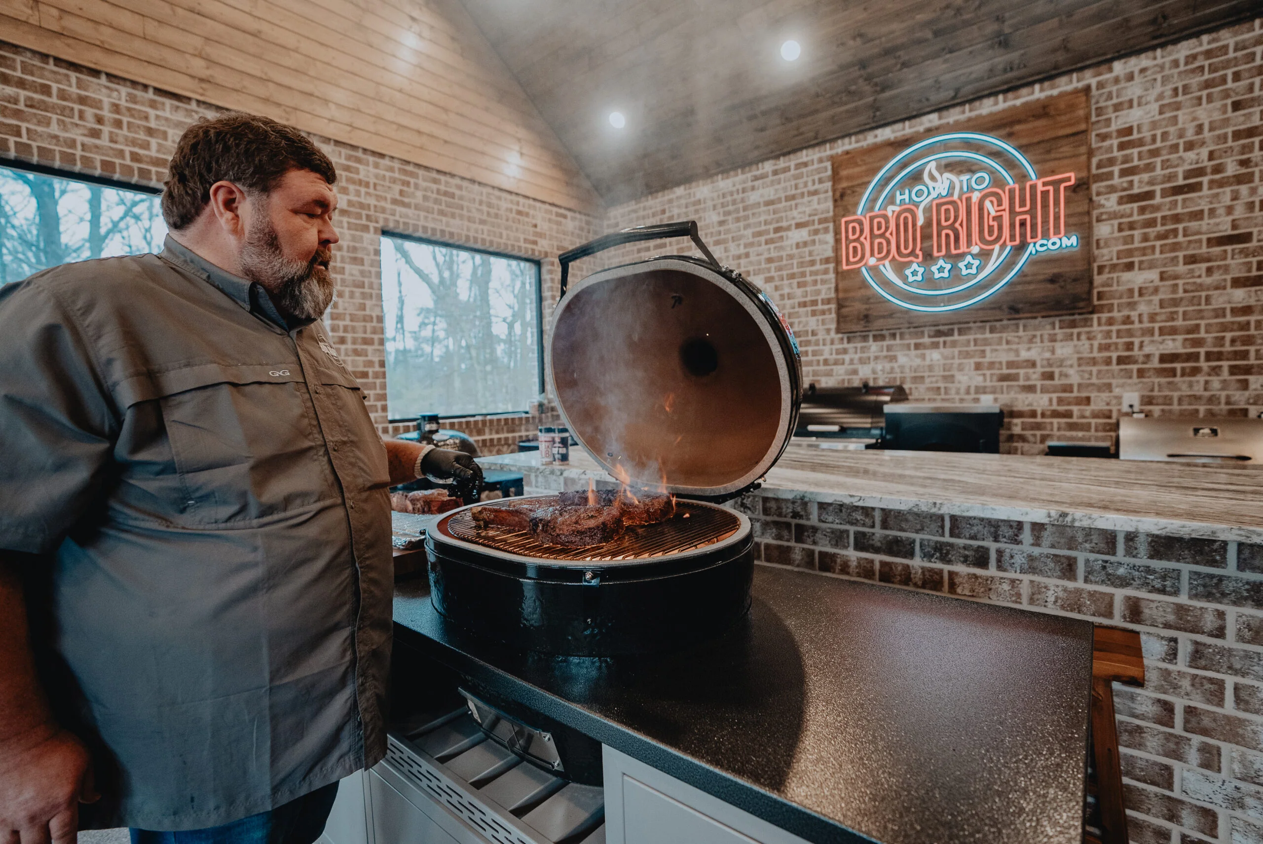 Primo XXL 500 Kamado Oval Grill - Image 5