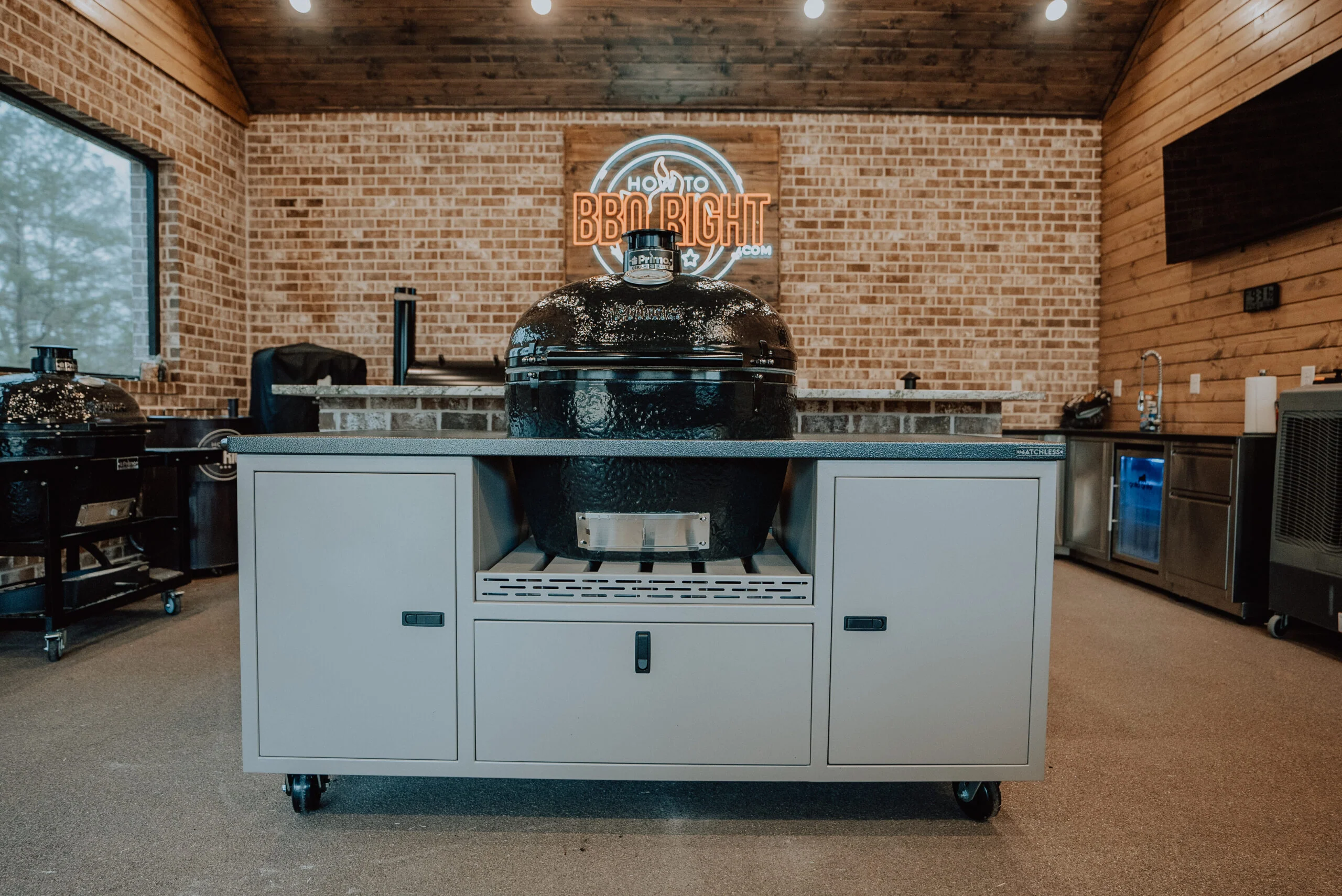 Primo XXL 500 Kamado Oval Grill - Image 7
