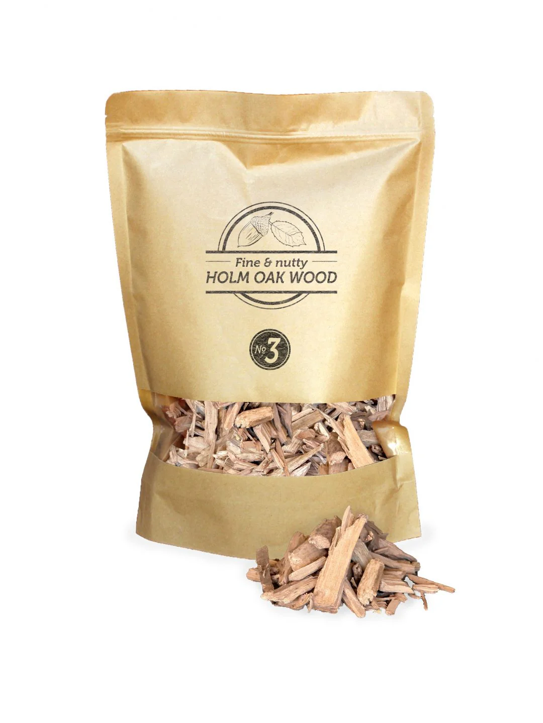 Holm Oak Wood Smoking Chips 1.7l