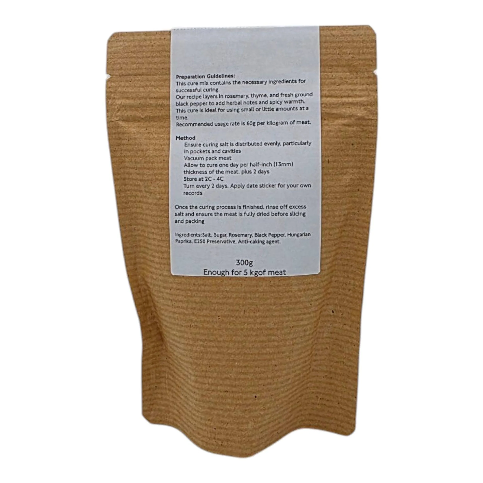 Bacon Curing Kit with Rosemary & Black Pepper - Image 8