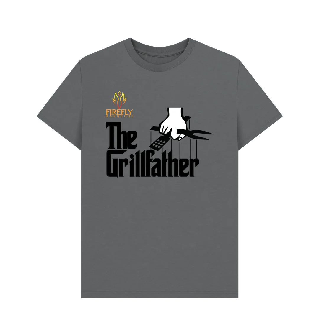 The Grillfather – Men’s BBQ T‑Shirt (Organic Cotton) - Image 5